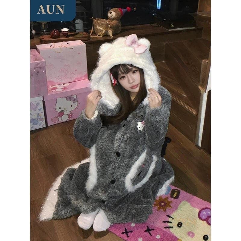 新しい冬の新作 大好評 パジャマ insセクシー 着ぐるみパジャマ ルームウェア レディース コーラルフリース かわいい 寝スカートの部屋着 厚手新製品8-73