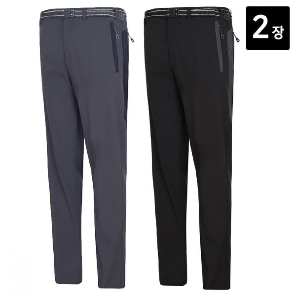 (ノーブルジーンズ) ノーブルジーンズ WER801 ベルトサマーパンツ 1+1 ハイキングパンツ機能性サマークールフィーリングメンズハイキングスーツ