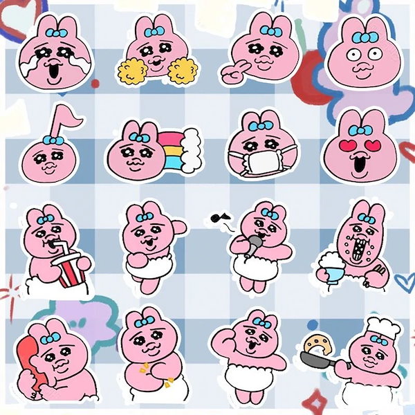 【ぷりっ】おぱんちゅうさぎ♡サンキューぷり♡おパンツセットです^_^ Qoo10] 【40枚入】おぱんちゅうさぎうさぎパンツ