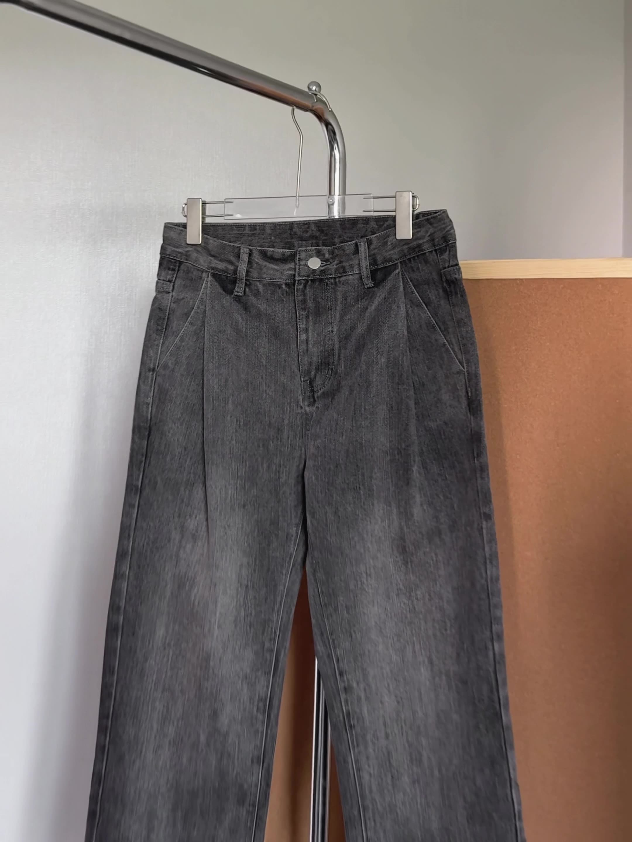 パンツ メンズ 秋 ストレート デニム カジュアル トレンド ロングパンツ