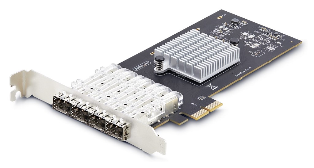 StarTech.com [P041GI-NETWORK-CARD] ネットワークアダプターカード/4ポート 1G SFP(全二重)/PCI Express 2.0 x2/Intel I350-AM4