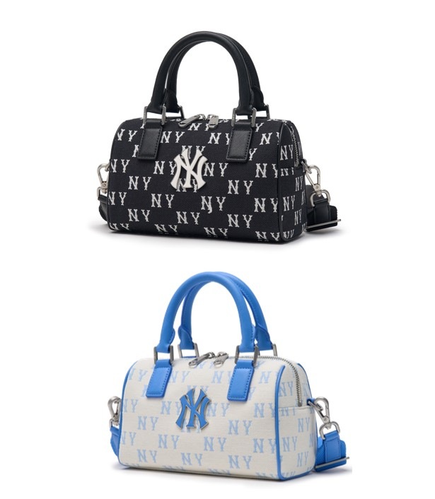 CLASSIC MONOGRAM JAQUARD SMALL BOSTON BAG