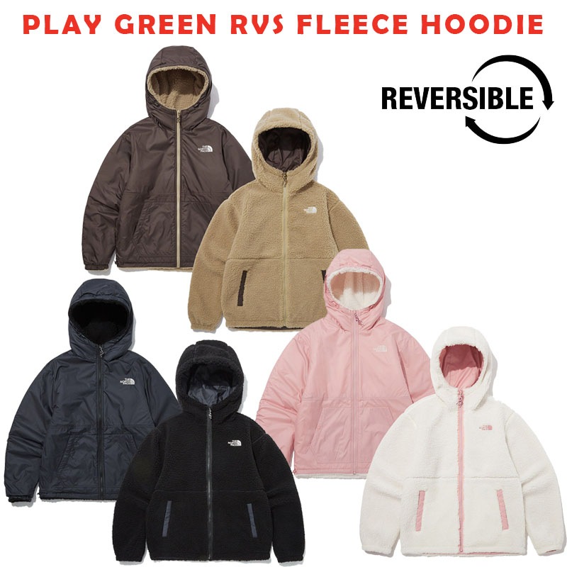 韓国正規品保証 関税負担なし NJ4FP57A PLAY GREEN RVS FLEECE HOODIEデイリー 基本 着装 男子 女子 人気 韓国 ファッション 男女共用 アウトドア