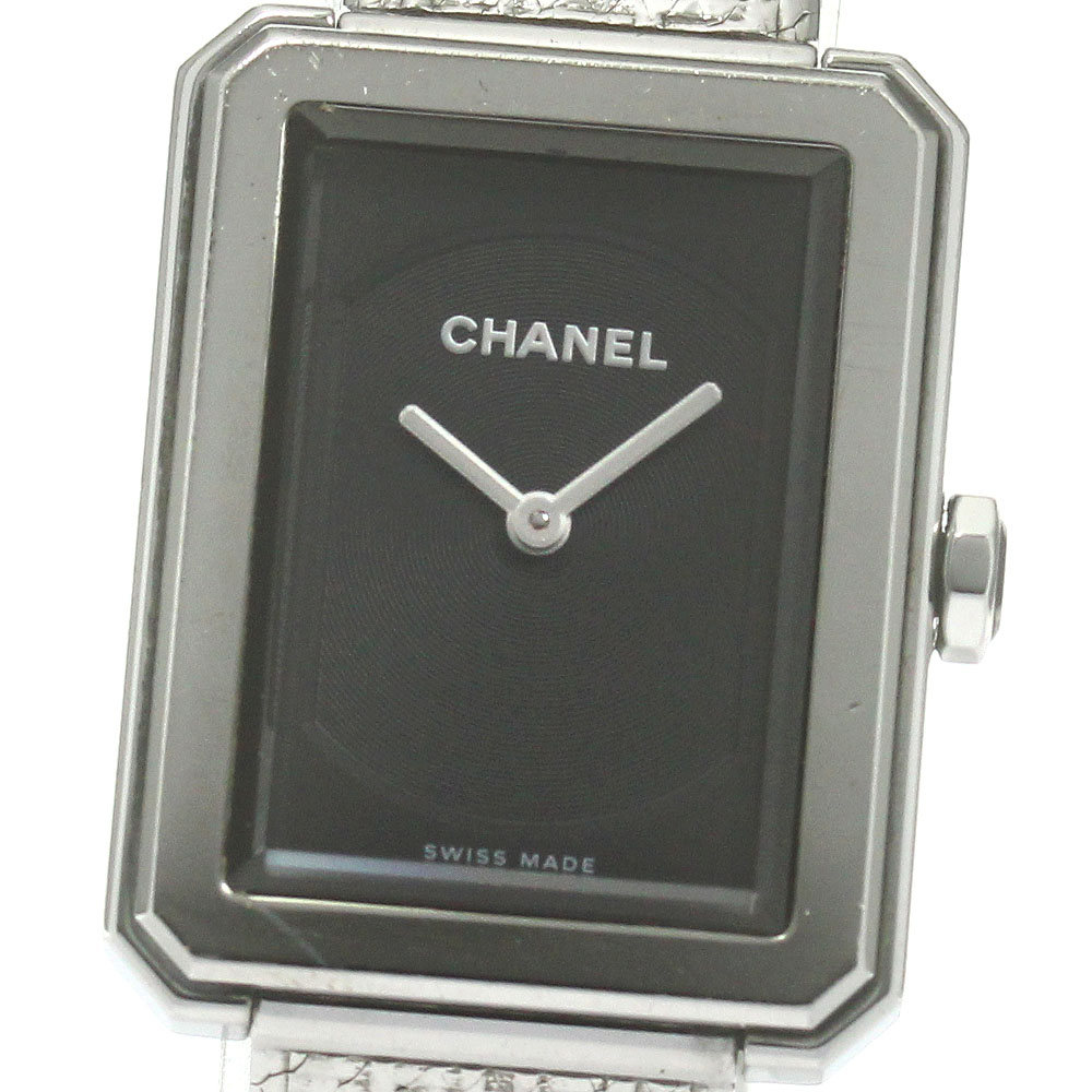 シャネル CHANEL H4876 ボーイフレンド ツイード クォーツ レディース 箱・保証書付き_846560【中古】 135,800円