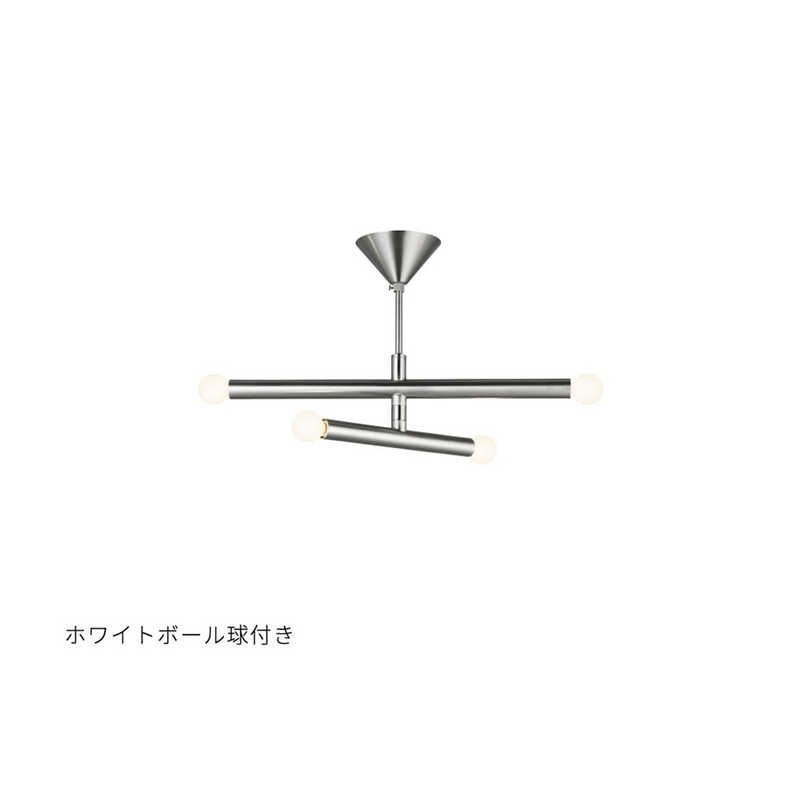インターフォルム　シーリングライト Fonction(フォンクシオン) 白熱ホワイトボール電球付属 ［4.5畳 / 電球色 / E17］　LT-4540