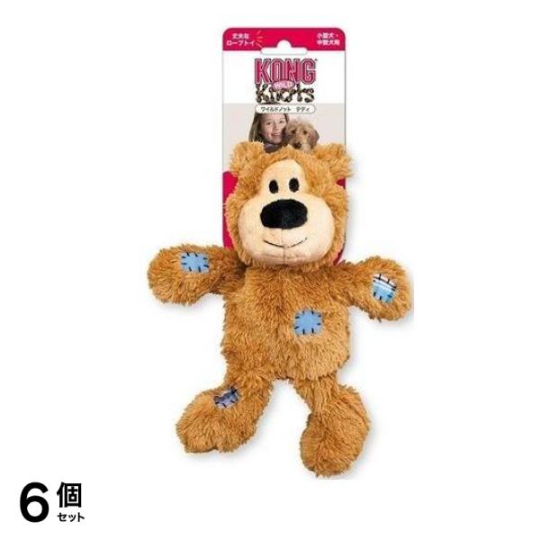 コング ワイルドノット テディ M ブラウン 1個入 6個セット
