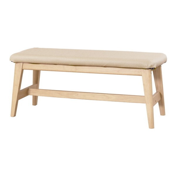 筑波産商 CCM4 ダイニングベンチ 100 WH/FPBE カバー メーカー直送