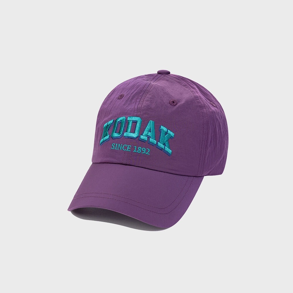 コダックアパレル ウーブン リラックスフィット キャップ PURPLE