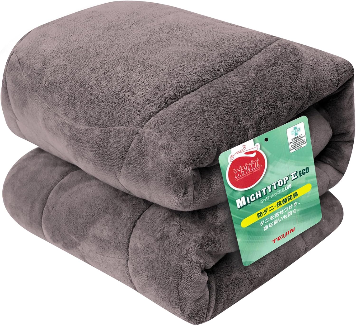 マイティトップ中わた使用・3Mシンサレート超断熱】 掛け布団 ６層構造 エアロゲール 冬用ふとん 肌掛け布団 接触温感 厚手 ４大消臭 吸湿発熱 柔らか 丸洗い 軽量 あったか 保温 断熱 アルミシ