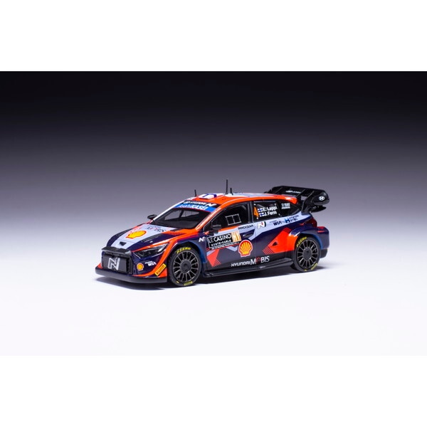 イクソモデル ヒョンデ i20 N Rally1 2023年モンテカルロラリー #4 E.Lappi/J.Ferm RAM884