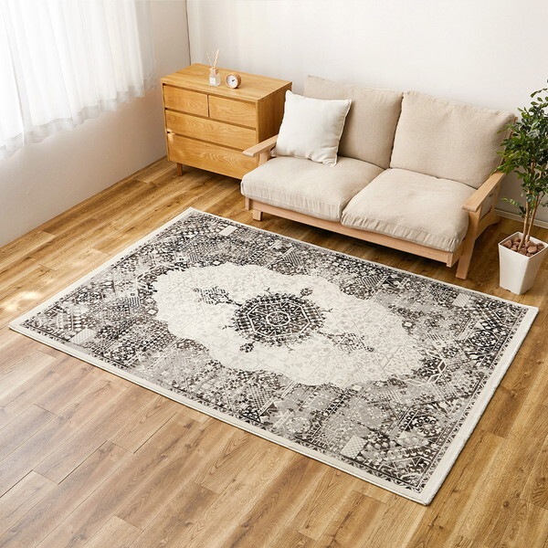 270608301 エジプト製 ウィルトンラグ ガーランド 160×235 メーカー直送