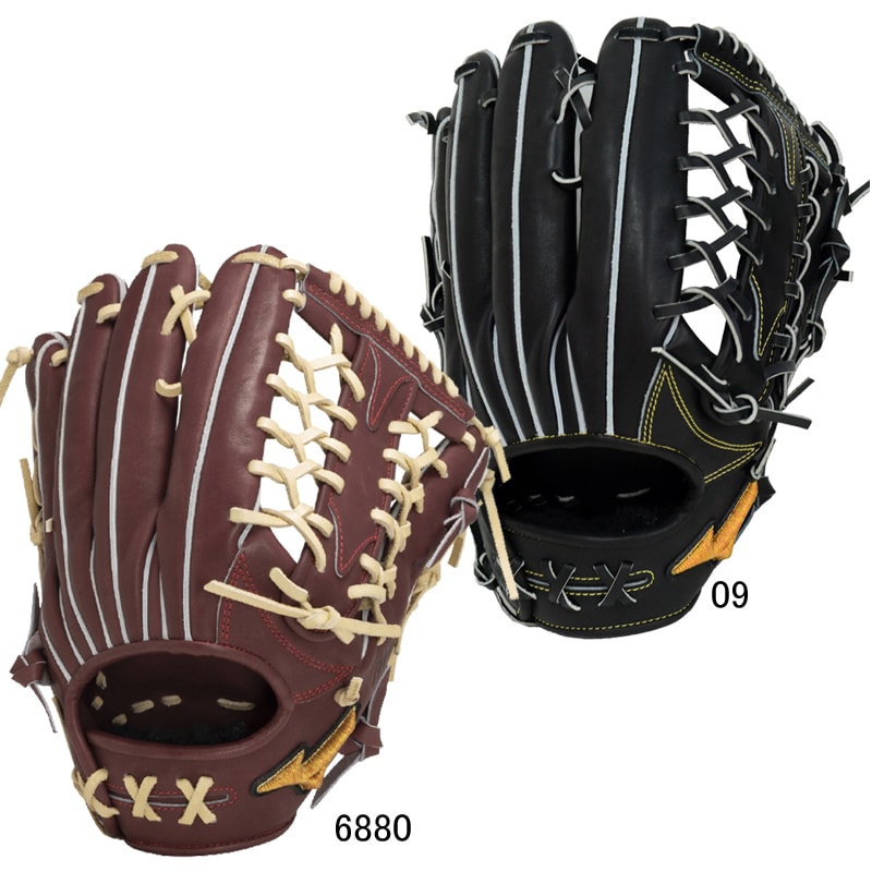 硬式用ミズノプロ 外野手用：サイズ18N グラブ袋付 BSS限定 野球 一般 硬式 グローブ グラブ 限定 25SS(1AJGH32217)