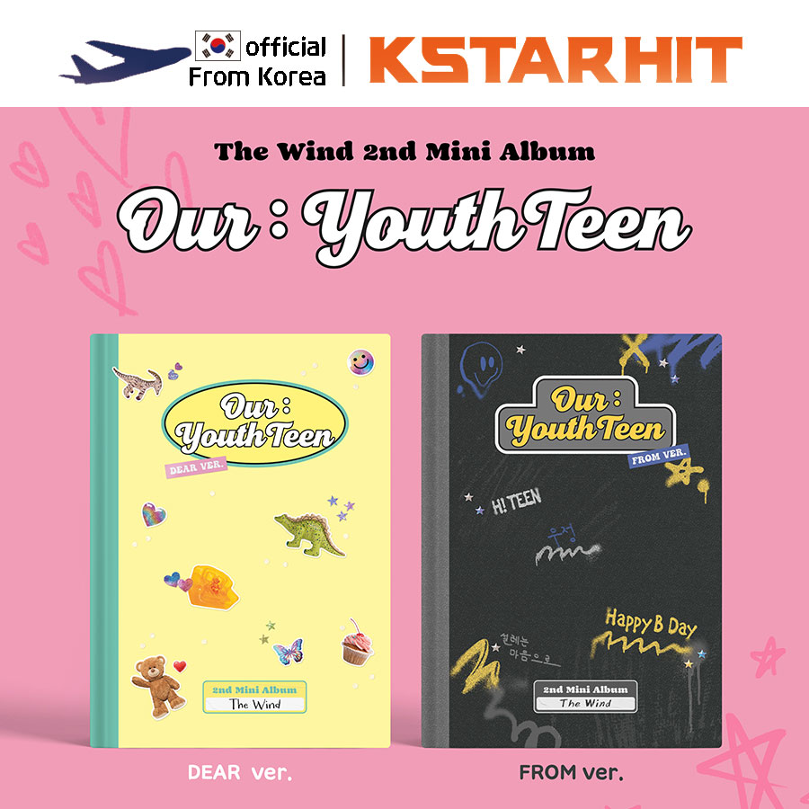 (2種セット) The Wind - Our_YouthTeen (2ndミニアルバム)