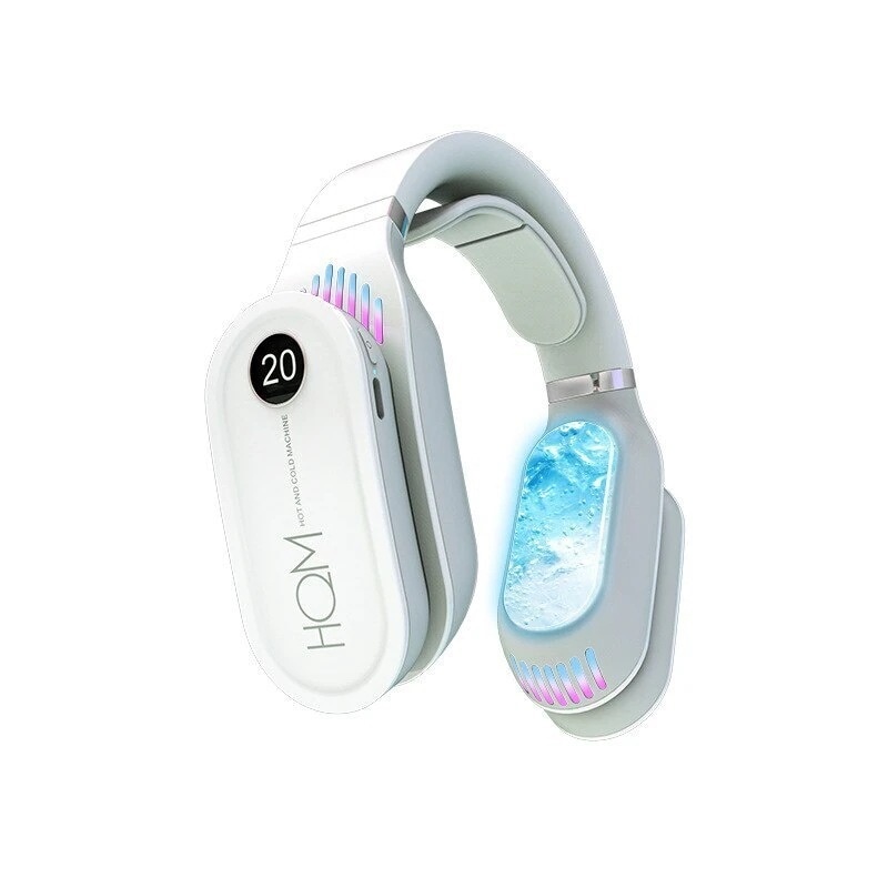 扇風機熱中症予防 夏プレゼント 暑さ対策 冷暖兼用 静音 携帯便利 首掛け冷暖器 ネッククーラー