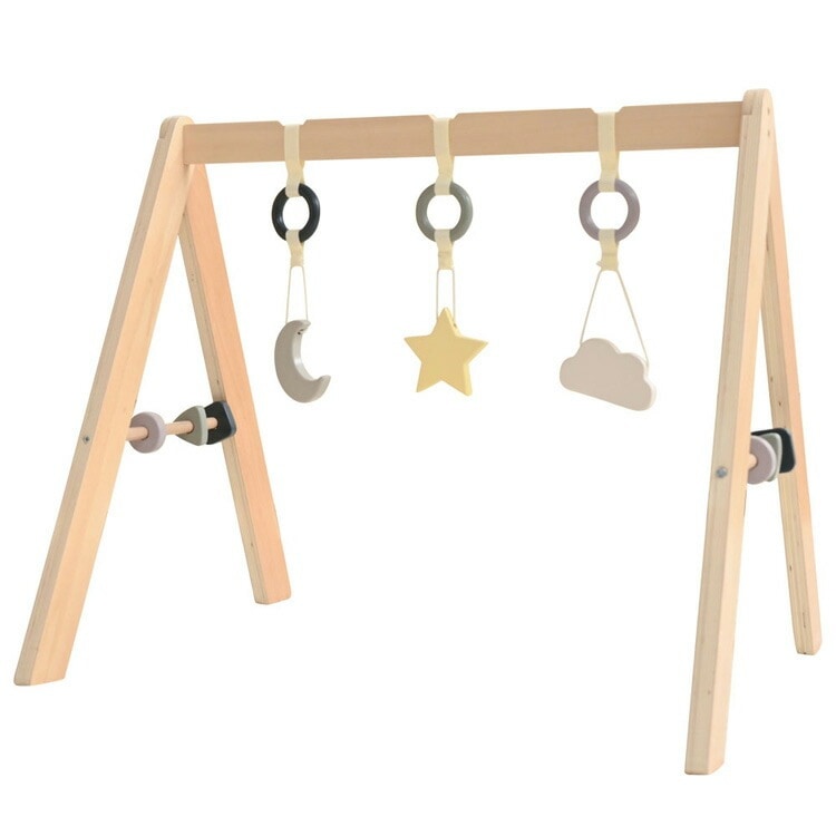 プレイジム ベビージム 木のおもちゃ よぞらのプレイジム 1650415172 KISSBABY メガ割