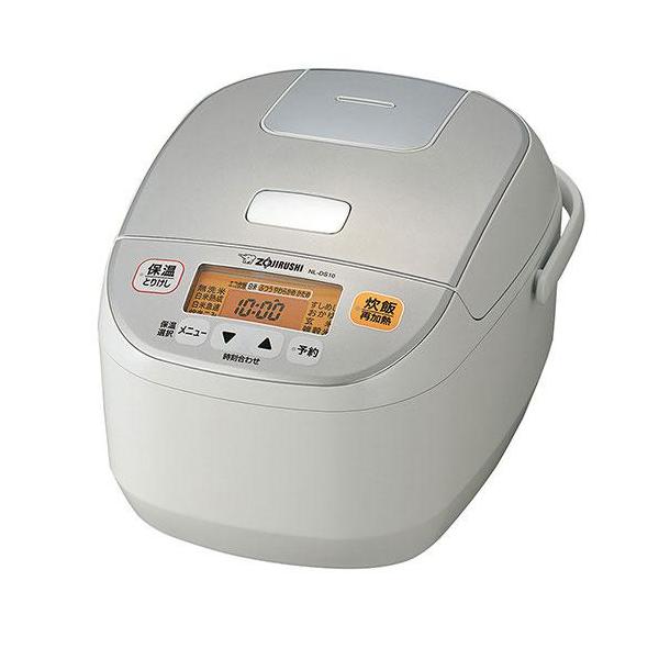 象印 マイコン炊飯器 極め炊き 黒厚釜 NL-DS10-WA ホワイト [5.5合炊き]
