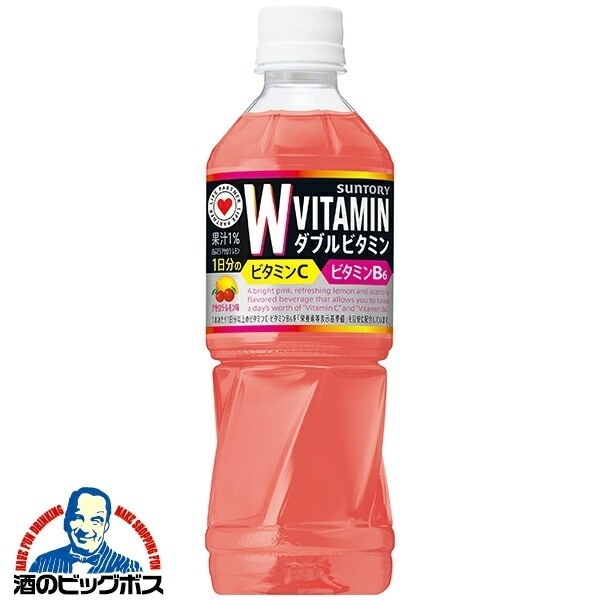 ジュース サントリー ダカラ ダブルビタミン 500ml×2ケース/48本(048)『SUF』 5,157円