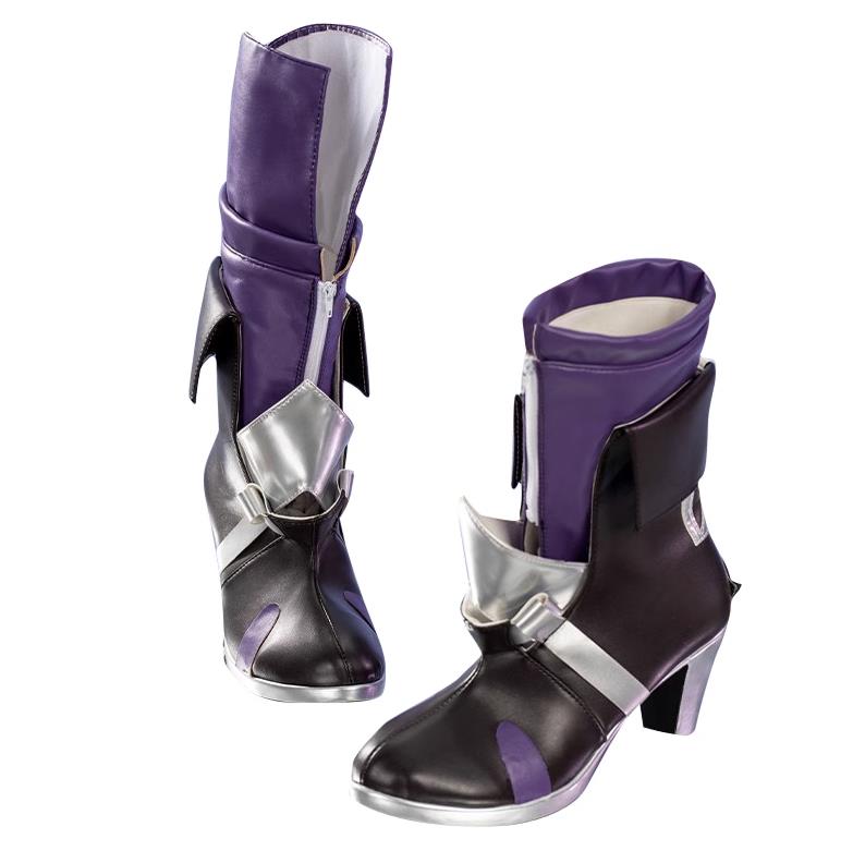 コスプレ靴 ゼーレ フェレライ 崩壊：スターレイル ブーツ 下駄 シューズ 長靴 コスプレ クリスマス ハロウィン