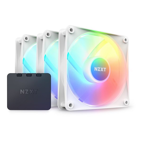 PCケースファン Fシリーズ RGB CORE FAN 120mm×3パック ホワイト RF-C12TF-W1 RF-C12TF-W1