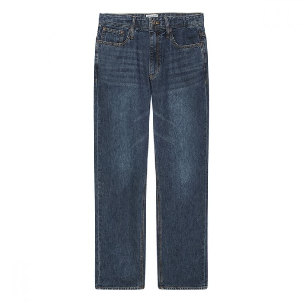 [25SS] [リラックス] ダークブルーウォッシュストレッチデニムHZPA5B281N3