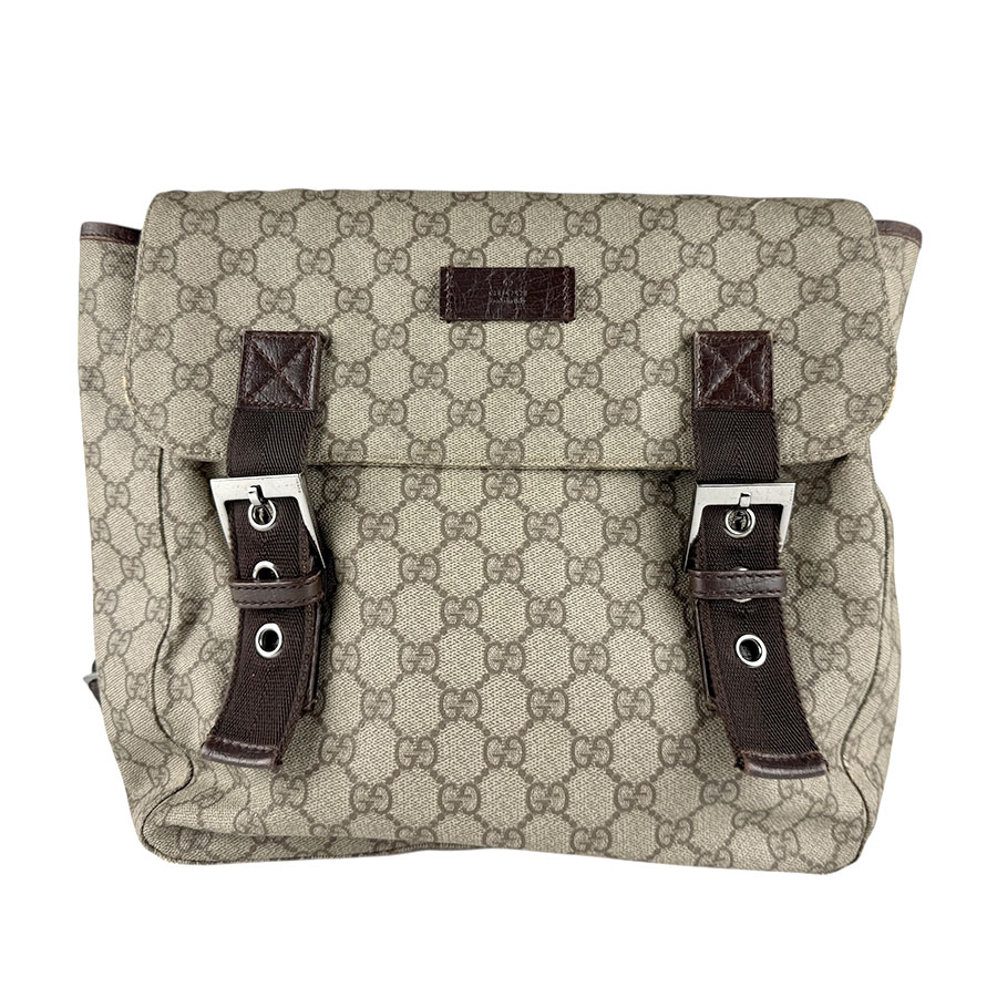 グッチ GUCCI リュック GGスプリームキャンバス ブラウン ユニセックス 140958 z8263
