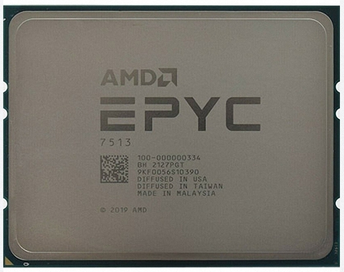 AMD EPYC 7513 32C 2.6GHz 3.65GHz 128MB Socket SP3 2P 200W 75,900円