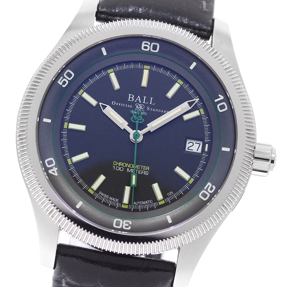 ボールウォッチ BALLWATCH NM3022C-N1CJ-BK エンジニアII マグニートーS デイト 自動巻き メンズ 箱・保証書付き_948524【中古】