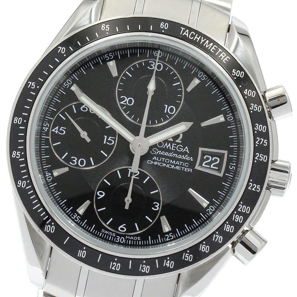 オメガ OMEGA 3210.50 スピードマスター デイト クロノグラフ 自動巻き メンズ _899576【中古】