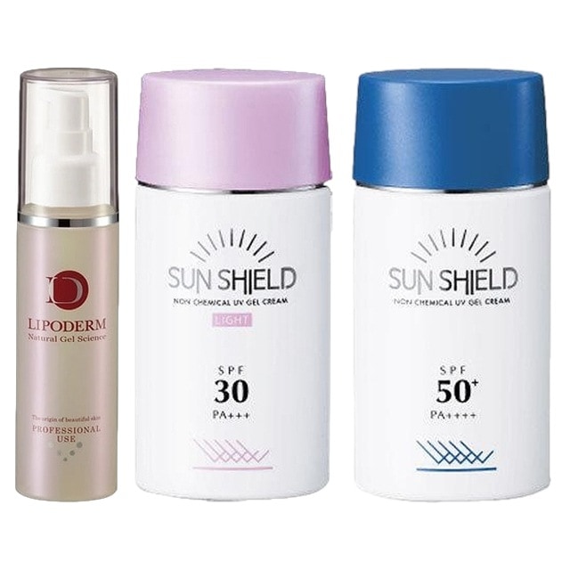 スーパーエッセンス VC 100ml ＋ サンシールドゲル SPF30&50 UV対策セット