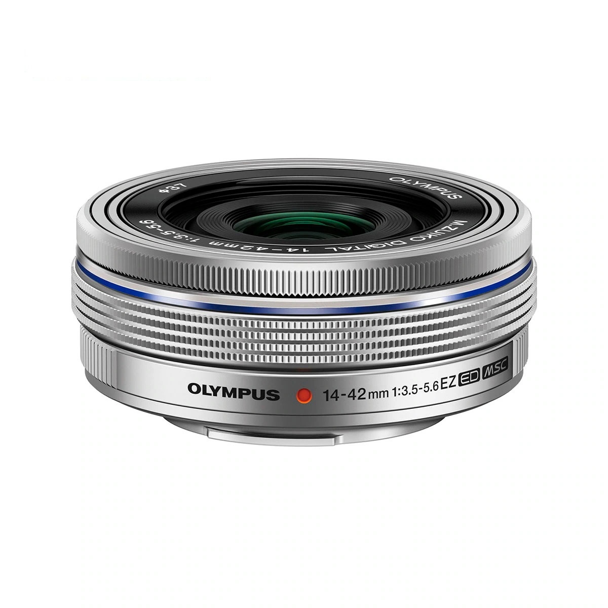 M.ZUIKO DIGITAL ED 14-42mm F3.5-5.6 EZ シルバー 電動式パンケーキズームレンズ