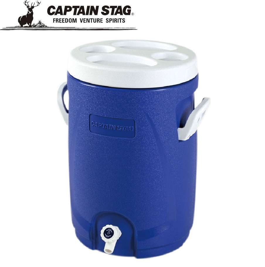 キャプテンスタッグ UE-2020 リガード ウォータージャグ＆クーラー18L (ブルー) UE2020キヤプテンスタツグ