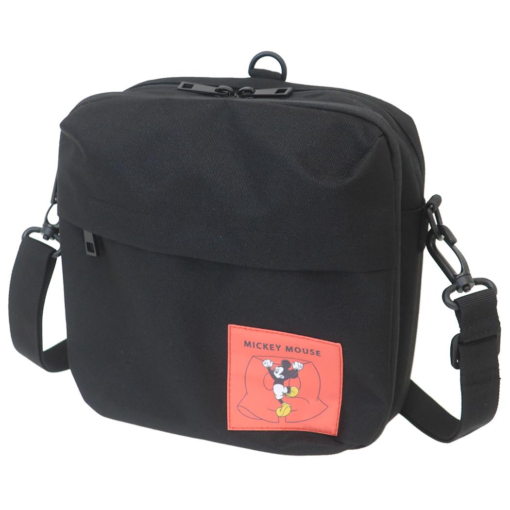 ミッキーマウス 斜め掛けかばん ショルダーバッグ RD ディズニー キャラクター グッズ