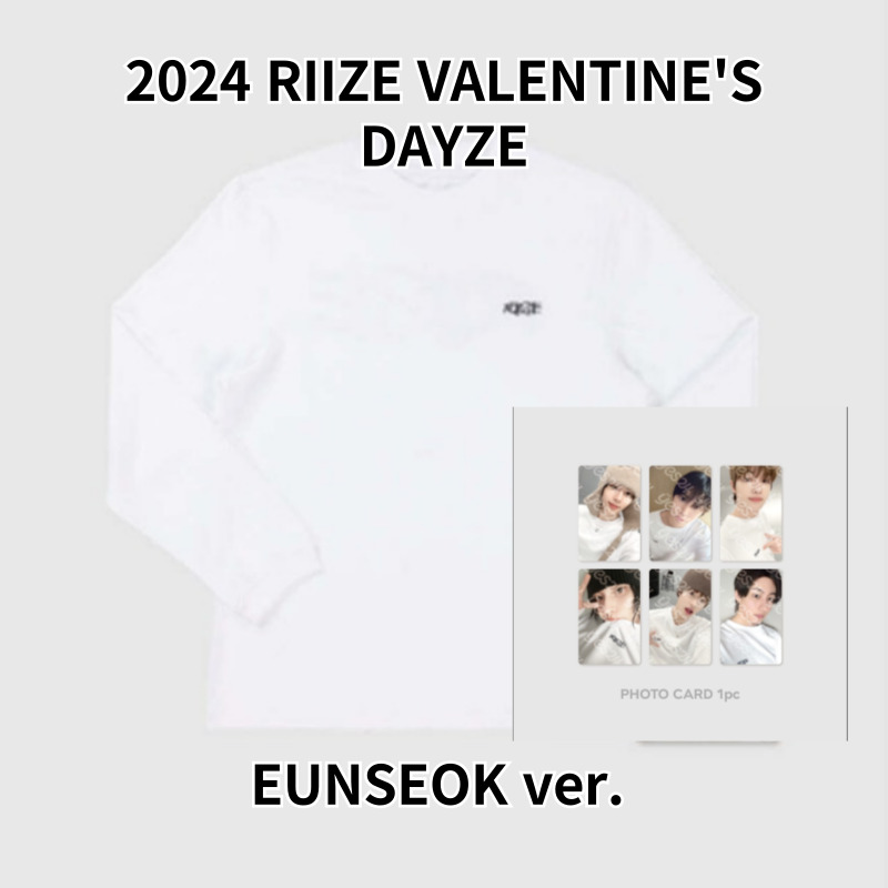 [2024 RIIZE VALENTINES DAYZE] LONG SLEEVE (WHITE) [ eunsuk ver.]