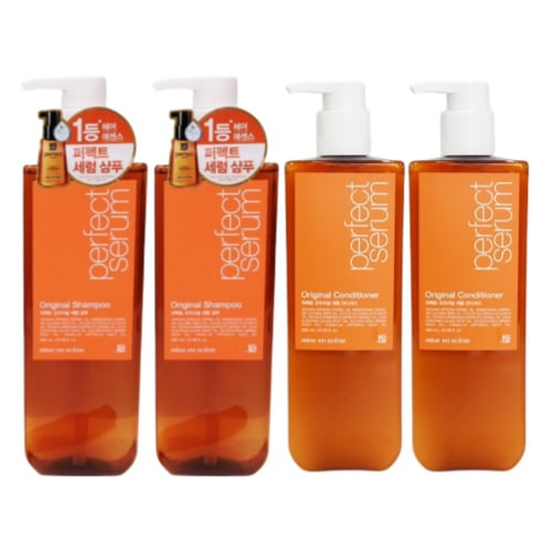 パーフェクトオリジナルセラムシャンプー680ml 2個+コンディショナー680ml 2個