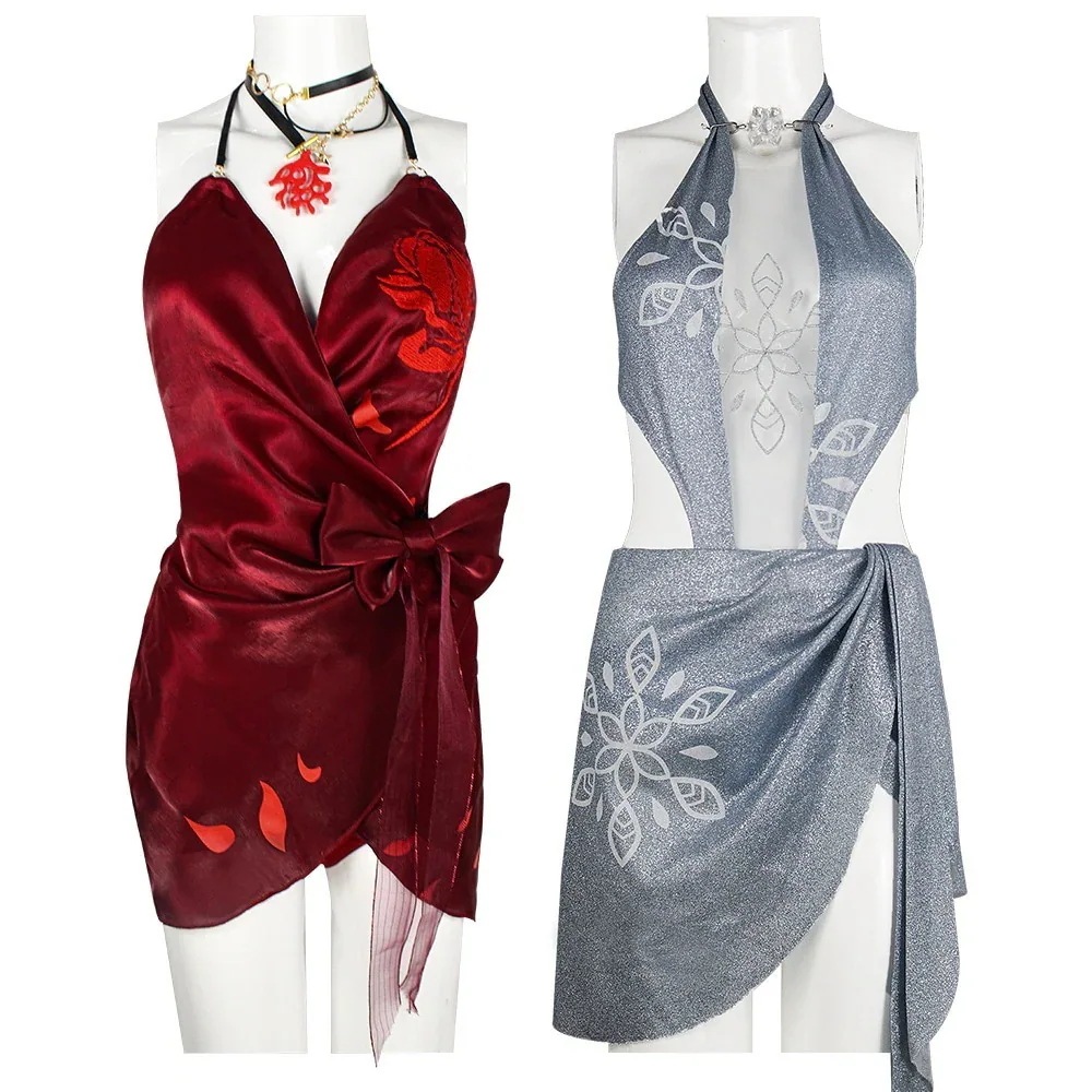 上質な商品在庫限り 水着 コスプレ衣装顧清寒仲霜華女寧紅夜午後薔薇水着cos服 レディースラッシュガード Naraka