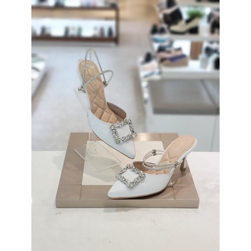 【始興店】女性 굽7センチ 2way スリングバックサンダル (712512008)