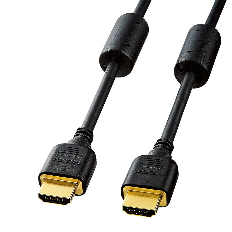 （まとめ買い）ハイスピードHDMIケーブル 1.5m ブラック KM-HD20-15FC [x3]