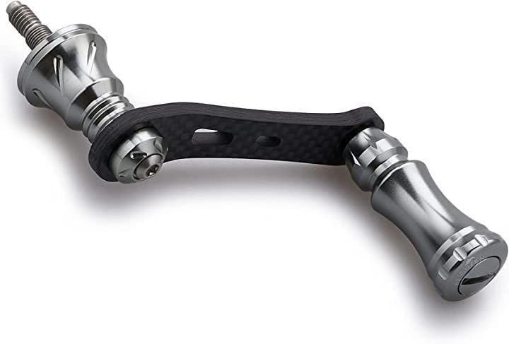 リール ハンドル 15mm ノブ 搭載 シマノ ダイワ スピニングリール 通用ライトゲーム 渓流釣りChess Series(ガンメタル)