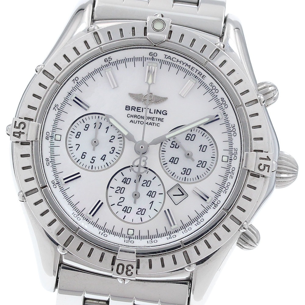 ブライトリング BREITLING A35312 シャドウ フライバック クロノグラフ 自動巻き メンズ _860001【中古】