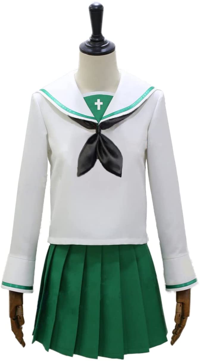 ガールズ＆パンツァー コスプレ 制服 衣装 大洗女子学園 セーラー服 ハロウィン ガルパン