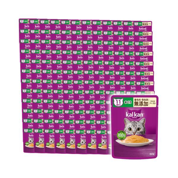 120個セット カルカン パウチ 11歳から やわらかペースト まぐろ 着色料・発色剤