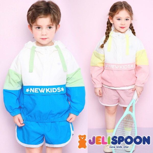 エンキッズ アノラック ショートパンツ上下セット/ 子供服 6,485円