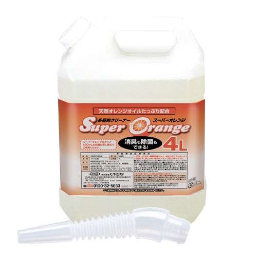 UYEKI(ウエキ) スーパーオレンジ 消臭除菌タイプ 業務用 4L