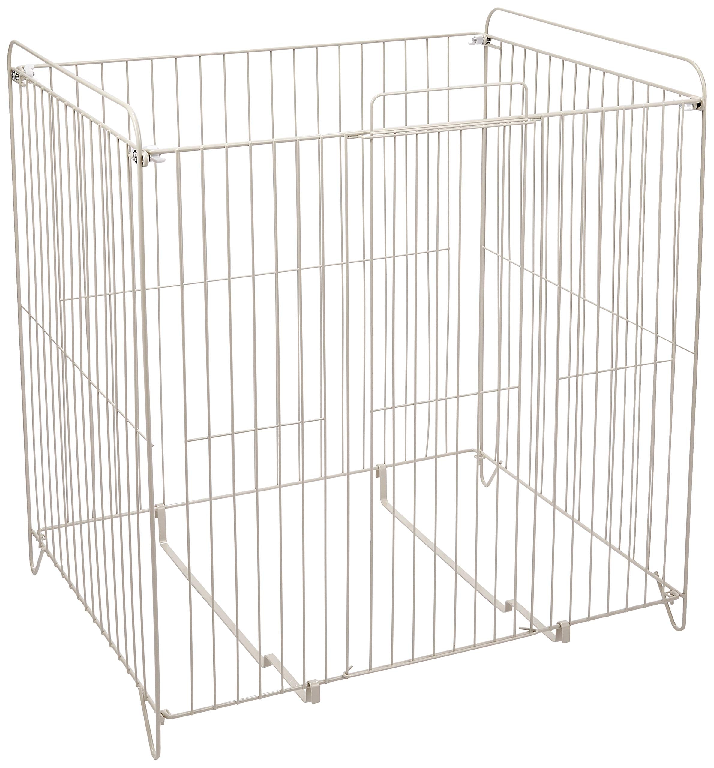 グリーンライフ ストーブガード 幅65×奥行53×高さ71cm 前面スライド扉 固定金具付き SG-N ホワイト 5,701円