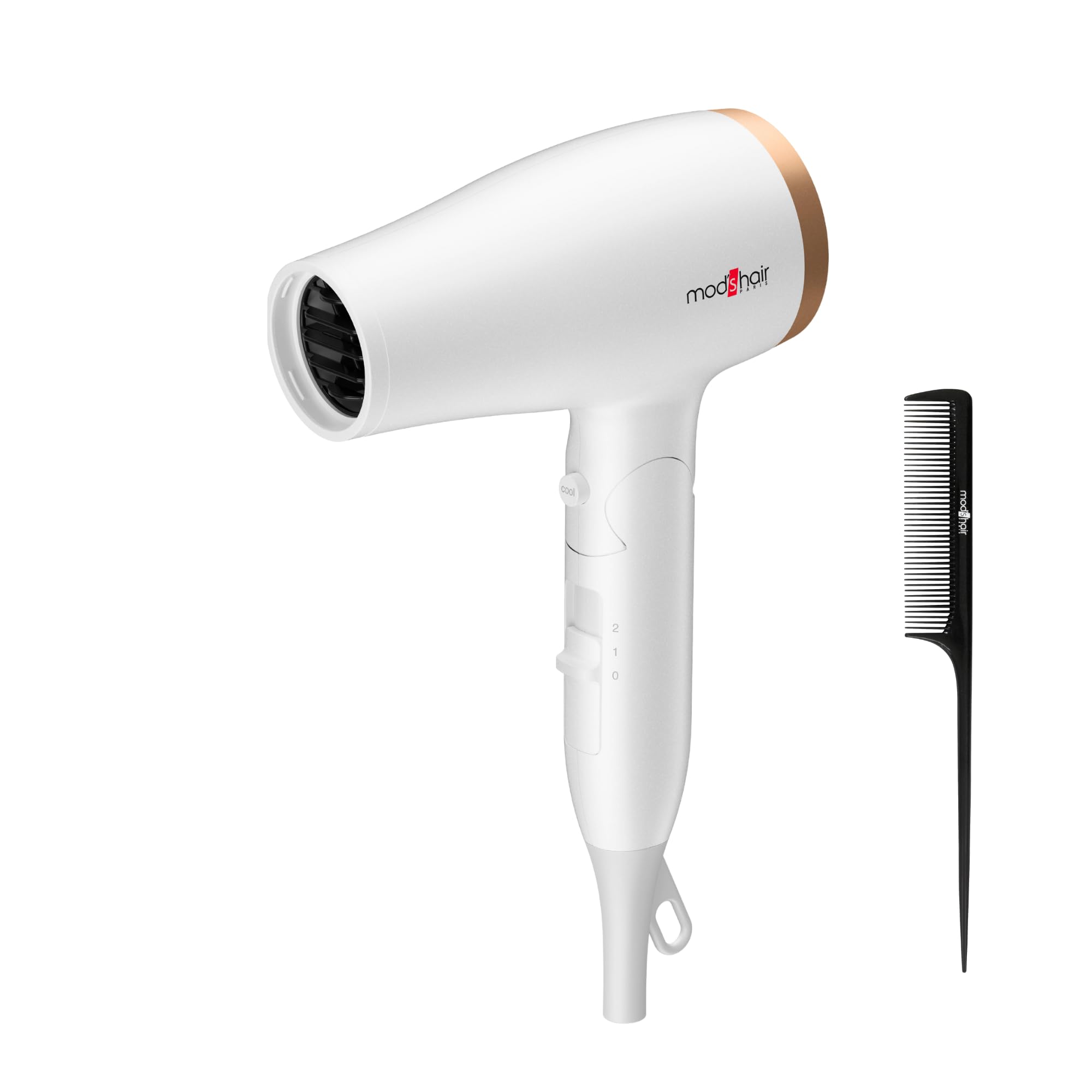 mod s hair アドバンススマート コンパクトイオンヘアードライヤー (MHD-1233-W)【 パワフル 速乾！ コンパクト ドライヤー 】モッズヘア ドライヤー ヘア ヘアドライヤー 大風 5,538円