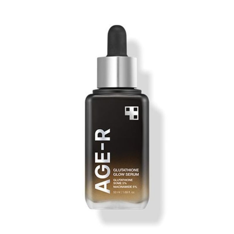 AGE-R グルタチオン グロウ アンプル 50ml 透明感ケア ナイアシンアミド5% 高濃度ブライトニング美容液