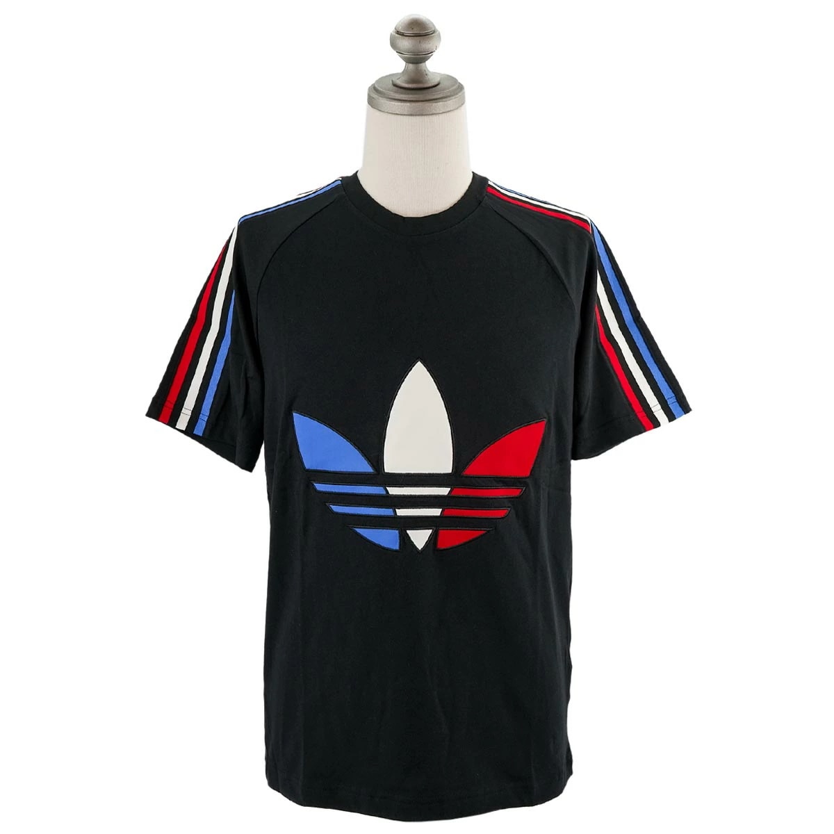 半袖Tシャツ GQ8920 TRICOL TEE2 メンズ 男性 トリコロール BLACK