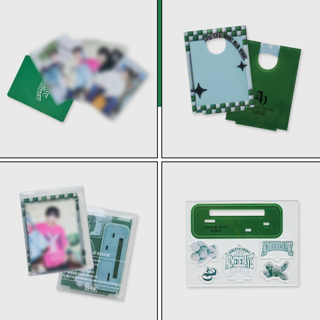 [ 公式 ] SEVENTEEN JEONGHAN x ADLV Official 24 SS LOOKBOOK + ACRYLIC STAND SET