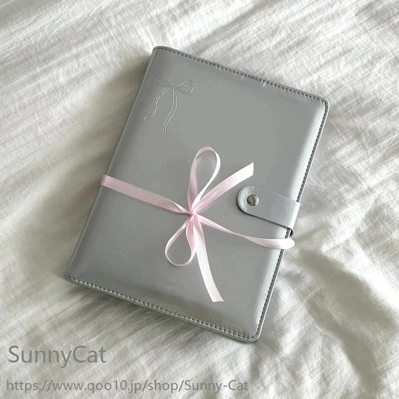 【急速出荷】【3個セット】バインダー A5 6穴 シルバー クリア リフィル ファイル コレクトブック バインダー アルバム トレカ収納 アイドル 推し活 写真入れ 収納ケース 収納本 トレカケース