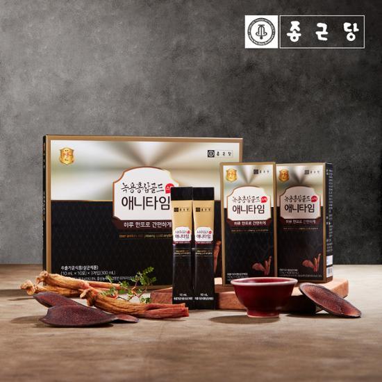 三建堂 鹿茸紅参ゴールド エニタイム スティック 30包(30日分)